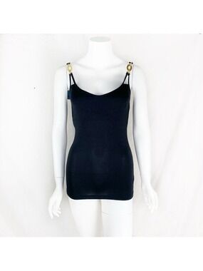 New Marisa Kenson MKC Dual-Strap Gold Charms Tank